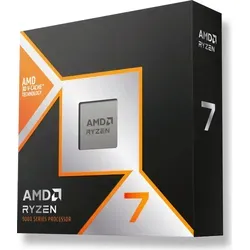 AMD Ryzen 7 9850X3D CPU - 8 Kerne, 5,6 GHz, Sockel AM5 - Hochleistungs-Prozessor für Gaming und Multitasking mit 8 Kernen und 16 Threads. 5,6 GHz Boost-Takt und großer L3-Cache für optimale Performance, ideal für anspruchsvolle Anwendungen.