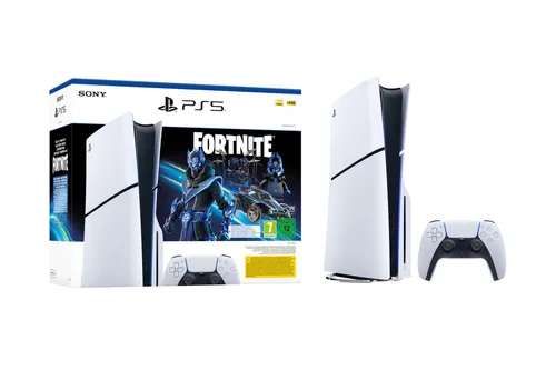 PlayStation 5-Konsole (slim) Fortnite Cobalt Star Bundle - inklusive 8 In-Game-Gegenständen und 1.000 V-Bucks für ein verbessertes Fortnite-Erlebnis
