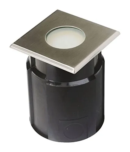 Easy Connect - LED Einbaulicht eckig Edelstahl IP65 Bodenleuchte Einbaustrahler
