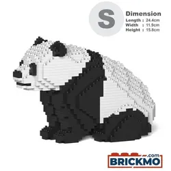 JEKCA Bricks Panda 04 ST19ML22 - Kreatives Bauspielzeug - Gestalte deinen eigenen Panda mit den JEKCA Bricks! Dieses hochwertige Bausteinset fördert die Kreativität und bietet stundenlangen Spaß beim Bauen.