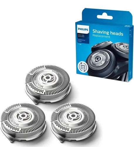 Zubehör Shaving heads SH50 50 - Ersatzköpfe für 5000 und 6000 Serien Rasierer, kompatibel mit AquaTouch und PowerTouch