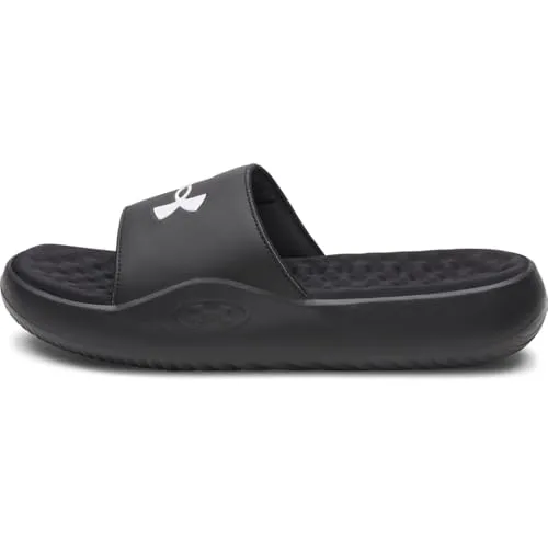 Under Armour Ignite Pro 8 Herren-Sandalen – Schwarz/Weiß, Größe 8 - Bequeme Herren-Sandalen mit festem Band für sicheren Halt und optimalen Tragekomfort. Ideal für aktive Tage und Freizeit. Robust und stylisch für jeden Anlass.