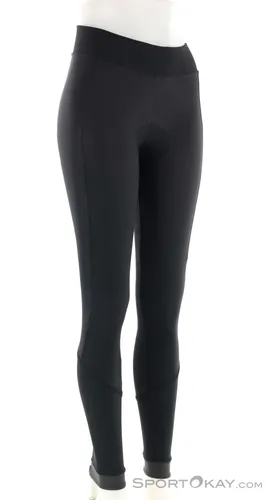Castelli 4522551 VELOCISSIMA Thermal Tight Leggings für Damen Schwarz/Schwarz Reflex M - Hochwertige Fahrradhose mit minimalen Nähten für optimalen Komfort und perfekte Passform, ideal für lange Fahrten.