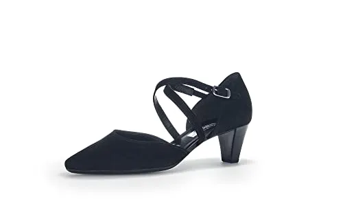 Gabor Fashion Pumpe Damen, schwarz, 39 EU - Damen-Pumps mit ovaler Form und rutschfester Latexsohle für optimalen Komfort und Stil im Alltag.