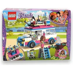 LEGO® Friends Olivias Rettungsfahrzeug 41333 - LEGO® Set für Kinder von 6-12 Jahren, inklusive Olivia, Zobo und einer Katzenfigur. Entdecke das geheime Abteil und rette die Katze vom Baum im Heartlake City Park!