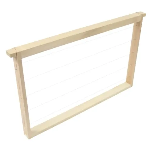 10x Dadant US Brutraum Rähmchen 285 mm (modifiziert) für Imkerei Bienen