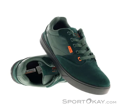 Vaude AM Moab Gravity Herren MTB Schuhe - Oliv Dunkelgrün, Größe 47 - Fahrradschuhe für anspruchsvolle Mountainbiker, mit optimaler Griffigkeit und Stabilität für beste Performance auf Trails.