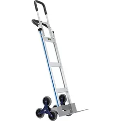 VEVOR Treppensackkarre - Aluminiumlegierung für bis zu 250kg - Sackkarre aus Aluminiumlegierung, ideal für Treppen mit einer Tragfähigkeit von 150 kg. Leicht und robust, perfekt für den Einsatz im Haushalt oder Gewerbe.