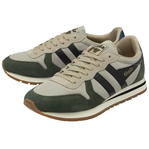 Gola Sneaker Daytona Chute 2025 Herren - Sneaker aus recyceltem Fallschirm-Nylon, vereinen Old-School-Stil mit urbaner Farbpalette, ideal für den Alltag.