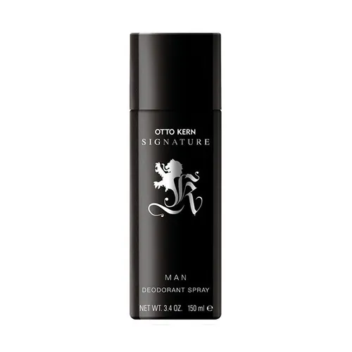 Otto Kern Signature Man Deodorant Spray 150 ml - Hochwertiges Herren Deospray mit belebendem Duft und langanhaltendem Schutz. Die orientalisch-frischen Noten von Bergamotte und Zimt sorgen für ein abenteuerliches Dufterlebnis.