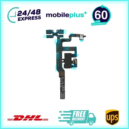 Ladebuchse für iPhone 4s Schwarz Kopfhöreranschluss Flex Ersatz 821-1336-05