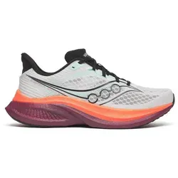 Saucony Herren Endorphin Speed 5 – Laufschuhe in Weiß (Größe 46) - Der Saucony Endorphin Speed 5 vereint Geschwindigkeit und Komfort. Mit innovativer Dämpfung und flexibler Nylonplatte optimiert er dein Laufgefühl und bietet hervorragenden Grip für Training und Wettkampf.