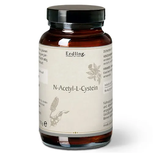 Waldkraft NAC - N-Acetyl-L-Cystein Pulver - 120g - Nahrungsergänzungsmittel zur Unterstützung der Leberfunktion und Entgiftung, ideal für Gesundheitsbewusste.