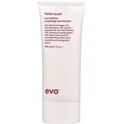 Evo Total Recoil Curl Definer 200 ml - Haarstyling-Produkt für perfekt definierte Locken mit starkem Halt. Verhindert Feuchtigkeitsverlust für mehr Kontrolle und Geschmeidigkeit.