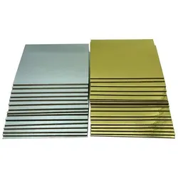 KITCHENDREAM Cake Board Set - 15 edle Kuchenplatten in Gold und Silber - Tortenständer: Stilvolle, stabile und umweltfreundliche Cake Boards für sicheren Transport und elegante Präsentation von Kuchen und Torten, ideal für jede Feier.