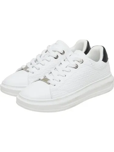 Bruno Banani FLOWERS Sneaker Weiß Größe 38 EU - Modischer Sneaker in Weiß für Größe 38 mit robustem Obermaterial aus 100% Polyurethan. Ideal für einen lässigen Look und bequem im Alltag.