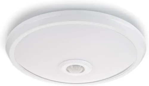 Sweet LED Deckenleuchte mit Sensor 12W 850lm - Bewegungsmelderlampe mit 360° Sensor für automatische Lichtsteuerung. Ideal für Flur, Keller und Eingangsbereiche. Einfache Deckenmontage und anpassbare Nachlaufzeit.