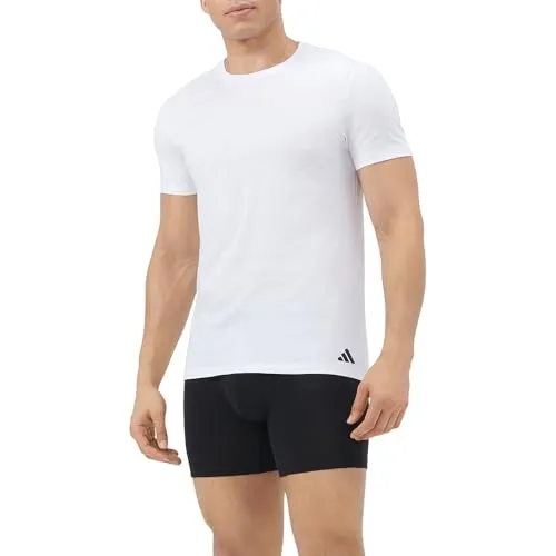 adidas Sportswear T-Shirt "Active Core Cotton" (3er Pack) - Herren-Shirts mit lockerer Passform und Rundhals-Ausschnitt. Aus atmungsaktiver 100% Baumwolle für optimalen Tragekomfort bei sportlichen Aktivitäten.