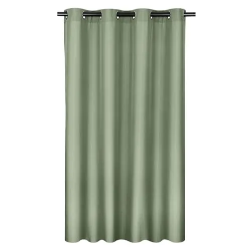Moon Ösenvorhang Ocean 2er Pack - 70% Blickdicht, Höhe 245 cm, Breite 140 cm (kiefergrün) - Elegante Vorhänge aus schwerem Stoff (150 g/m²) für harmonische Wohnräume. Mit 70 % Blickdichte bieten sie Privatsphäre und sind pflegeleicht. Stilvolle Metallösen für einfache Montage und schönen Faltenfall.