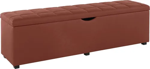 Home affaire Hockerbank Checked, mit Stauraum, Breite 120 cm und 160 cm, als Bettbank geeignet