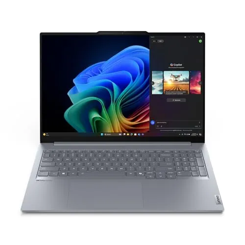 Lenovo ThinkBook 16 G7 QOY - 40.6 cm (16") Notebook, Snapdragon X Plus, 32 GB RAM, 1 TB SSD, bis zu 30 Stunden Akkulaufzeit und AI Ready