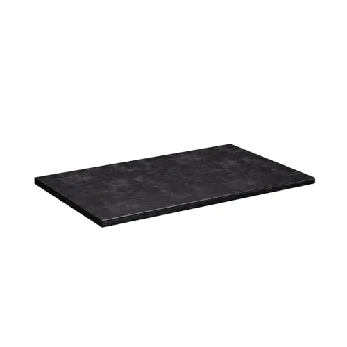 Vicco Küchenarbeitsplatte R-Line, Küchen Arbeitsplatten, Anthrazit, 97 cm