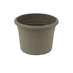 Greemotion Pflanzkübel Fiona braun Ø 60 cm - Eleganter Pflanzkübel mit 60 cm Durchmesser in taupe. Ideal für dekorative Pflanzen und zur Verschönerung Ihres Gartens oder Balkons.