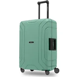 Redolz Hartschalen-Trolley Essentials 15 - 4 Rollen, sea green - Koffer mit 4 Rollen, TSA-Schloss und 70 l Volumen, ideal für sicheres und komfortables Reisen.