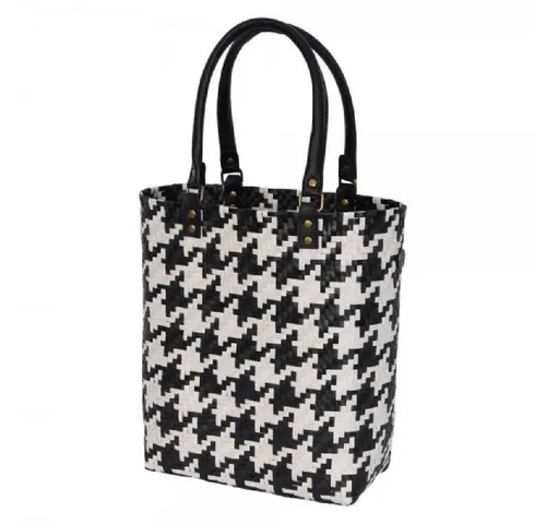Handed By Einkaufskorb Handed By Shopper Mayfair Black / Champagne (XS)