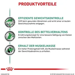 Royal Canin Satiety Weight Management - 48x85 g für Katzen - Diät-Alleinfuttermittel für Katzen zur effizienten Gewichtskontrolle mit hohem Proteingehalt, fördert gesunden Gewichtsverlust und erhält die Muskelmasse. Ideal für übergewichtige Katzen.