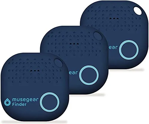 musegear Bluetooth®-Sender Schlüsselfinder - Bluetooth-Modul zur einfachen Ortung von Schlüsseln, Geldbörsen und mehr. Maximale Datensicherheit ohne Accountzwang, 90 Meter Reichweite und intuitiv nutzbare App für iOS & Android.