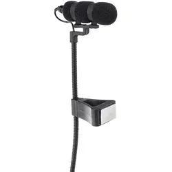 Pronomic SET MCM-100P Clipmikrofon - Kondensator Mikrofon für Piano und Akkordeon, mit flexiblem Schwanenhals und einfacher Installation, ideal für Musiker und Aufnahmen.