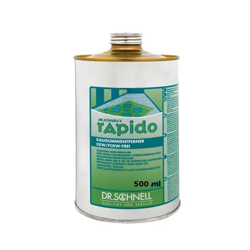 Dr. Schnell Rapido 500 ml Kaugummientferner Fleckenentferner für Teppiche & Textilien 00180