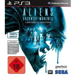 Aliens: Colonial Marines-Limited Edition für PS3 - Action & Abenteuer Spiel aus 2013, neu und versiegelt. Erlebe den Nervenkitzel im Alien-Universum mit dieser limitierten Edition!