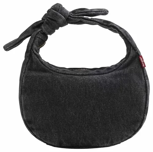 Levi's® Mini Bag mit Knoten-Henkel - Stylische Mini Bag von Levi's® mit coolem Flicken-Look. Der leichte Baumwoll-Stoff ist angenehm in der Hand. Perfekt für Ausflüge oder Partys, bietet sie Platz für Geld, Ausweis und Smartphone.