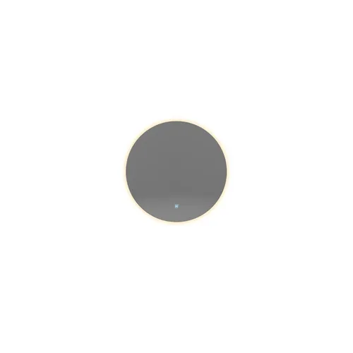 HOME DELUXE LED-Spiegel SILA - 80 cm Rund mit Antibeschlag - Badspiegel mit 3 Lichtfarben und stufenlosem Dimmen für individuelle Atmosphäre. Das innovative Antibeschlagsystem sorgt für klare Sicht nach jeder Dusche.