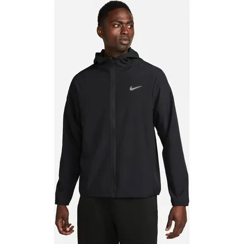 NIKE Trainingsjacke "M NK DF FORM HD JKT" für Herren, Gr. XXL - Trainingsjacke für Herren in Schwarz mit reflektierenden Elementen, perfekt für Fitness und Outdoor-Aktivitäten. Hergestellt aus 100% Polyester für optimalen Komfort und Bewegungsfreiheit.