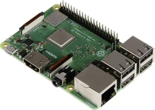 Raspberry Pi 3 B+ 1GB - Leistungsstarker Einplatinencomputer - Einplatinencomputer mit Quad-Core ARM Cortex-A53 Prozessor, verbessertes WLAN und Bluetooth 4.2 für schnelle Vernetzung. Ideal für Projekte und Anwendungen.