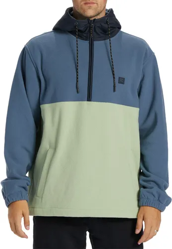 BILLABONG BOUNDARY Fleece 2024 north sea - M - Fleece und 2nd-Layer, umweltfreundlicher, wasserabweisender Fleece-Pullover aus recycelten Materialien mit 4-Way-Stretch für optimale Bewegungsfreiheit und Komfort.