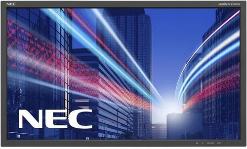 NEC MultiSync E243WMi, schwarz - 24 Zoll Full HD IPS-Monitor für ergonomisches Arbeiten, mit Höhenverstellung und sparsamem LED-Design für effiziente Nutzung im Büro.