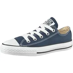 Converse Chuck Taylor All Star Ox Sneaker für Kinder blau 32 EU - Sneaker für Kinder in marinem Canvas, fällt groß aus – bitte eine Größe kleiner bestellen. Ideal für einen coolen, retro Look und bequem für den Alltag!