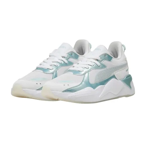 PUMA RS-X ASTRO ESCAPE WNS Sneaker in Weiß 41 EU - Laufschuhe mit sportlichem Design und Colorblocking, herausnehmbarer Innensohle für optimalen Komfort und Gummilaufsohle für besten Halt.
