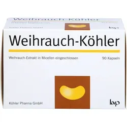 Weihrauch-Köhler Kapseln 55.4 g - Arzneimittel zur Unterstützung der Gelenkgesundheit, natürliche Inhaltsstoffe für mehr Wohlbefinden.
