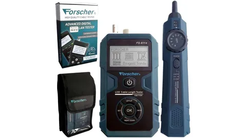 Tester sieci LAN szukacz par przewodów FORSCHER FS8114