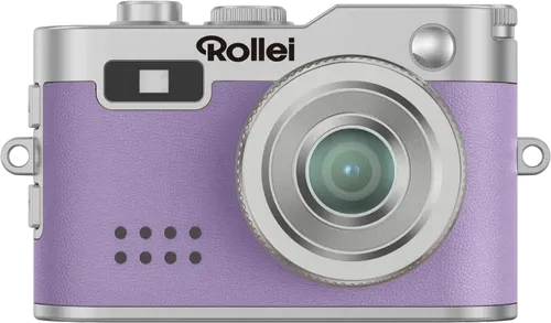 Rollei Mini Digitalkamera Lila - Kompakte Digitalkamera in trendigem Lila, perfekt für spontane Schnappschüsse und unterwegs.