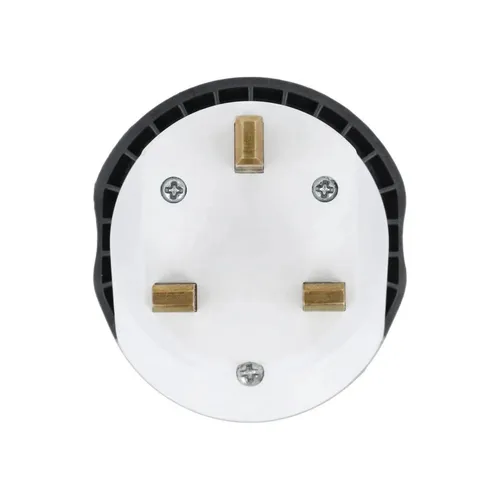 Bluestar universeller Reiseadapter UK-Stecker Typ G 13A in Weiß