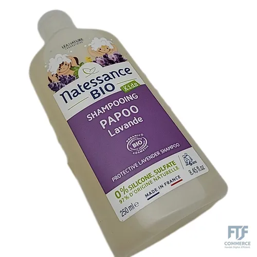 Schützendes Shampoo Papoo Bio-Lavendel 250ml