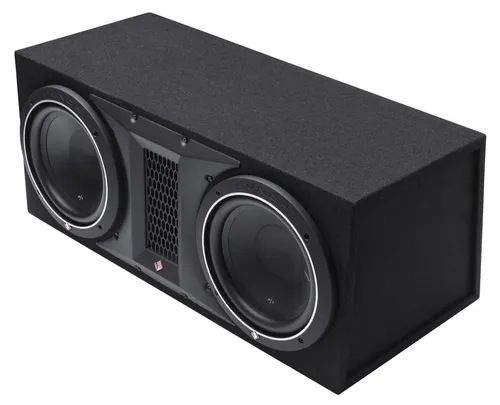 Rockford Fosgate P1-2X10 Subwoofer Gehäuse - Duales 10" Subwoofer-Gehäuse mit 500 Watt RMS, leicht und kompakt für einfachen Einbau. Hochwertige Materialien sorgen für beeindruckenden Klang und Langlebigkeit.