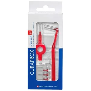 CURAPROX Interdentalbürste Prime Start GR.07 – 1 Set - Praktisches Set mit CURAPROX Interdentalbürste Prime Start GR.07 für eine gründliche Zahnzwischenraumpflege. Ideal für die tägliche Mundhygiene.