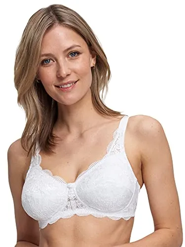Susa Prothesen BH Damen ohne Bügel Latina I Hoher Halt & Komfort - Funktionsunterwäsche mit vorgeformten Taschen für optimalen Halt nach einer Operation. Strapazierfähig und elastisch für ein angenehmes Hautgefühl.